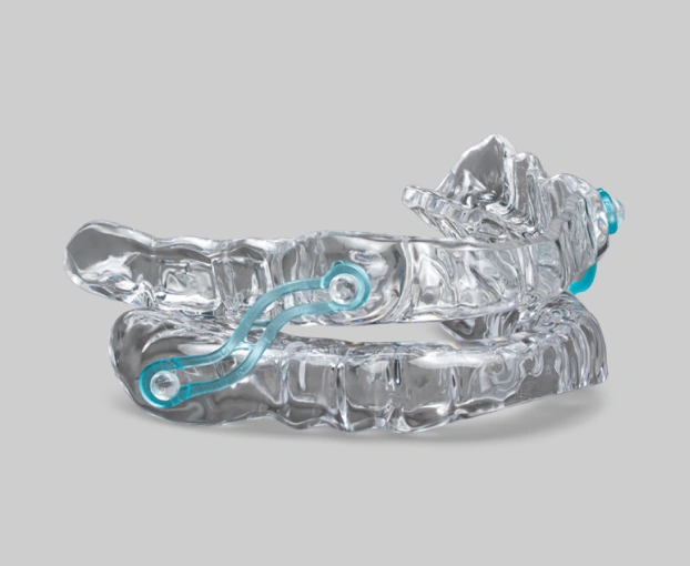 Custom oral appliance designed for comfortable dental treatment