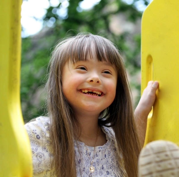 Child receiving compassionate dental care for special needs